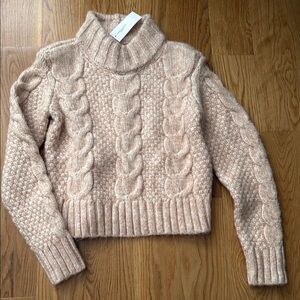Cozy Cable Knit Sweater in Cream